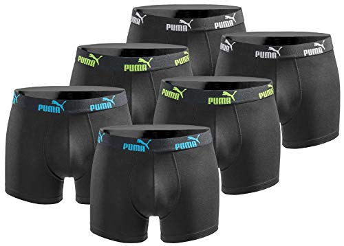 PUMA Boxershort 6er Pack Herren Basic Black Limited Edition