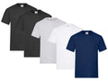 Fruit of the Loom Herren T-Shirt 5er-Pack Heavy Cotton M L XL XXL 3XL Diverse Farbsets