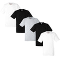 Fruit of the Loom Herren T-Shirt 5er-Pack Heavy Cotton M L XL XXL 3XL Diverse Farbsets