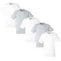 Fruit of the Loom Herren T-Shirt 5er-Pack Heavy Cotton M L XL XXL 3XL Diverse Farbsets