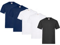 Fruit of the Loom Herren T-Shirt 5er-Pack Heavy Cotton M L XL XXL 3XL Diverse Farbsets