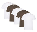 Fruit of the Loom Herren T-Shirt 5er-Pack Heavy Cotton M L XL XXL 3XL Diverse Farbsets