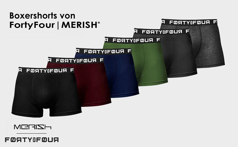 MERISH Boxershorts Herren 6-er /10-er / 15-er Pack S-5XL Unterwäsche Unterhosen Männer Men Retroshorts New