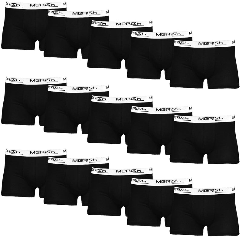 MERISH Boxershorts Herren 6-er /10-er / 15-er Pack S-5XL Unterwäsche Unterhosen Männer Men Retroshorts New