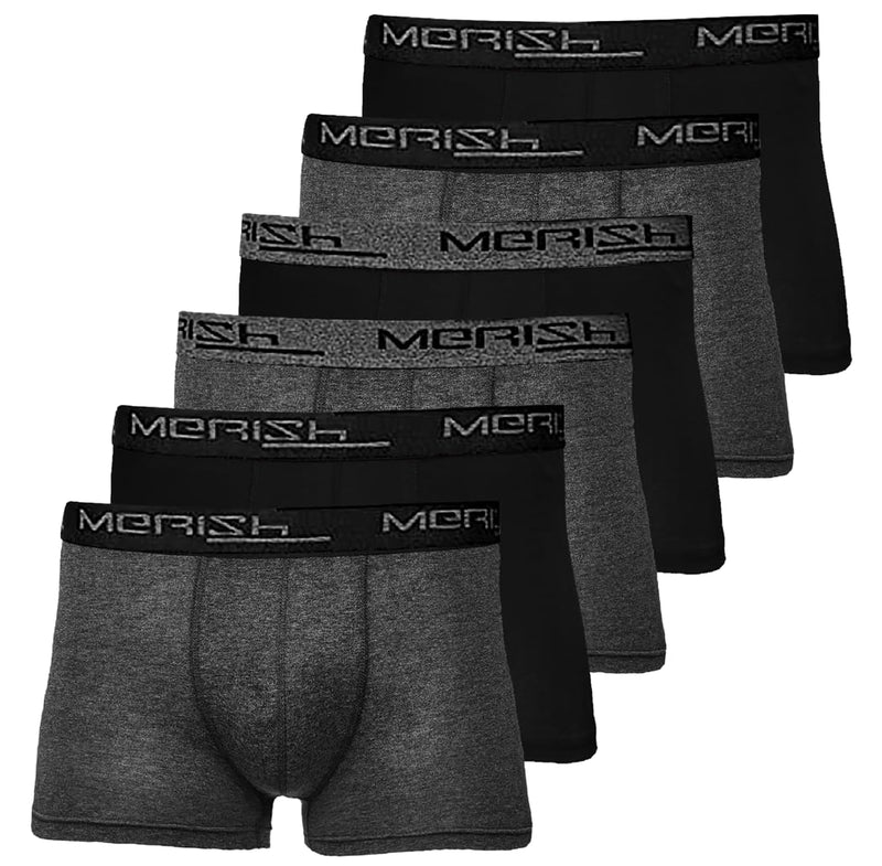 MERISH Boxershorts Herren 6-er /10-er / 15-er Pack S-5XL Unterwäsche Unterhosen Männer Men Retroshorts New