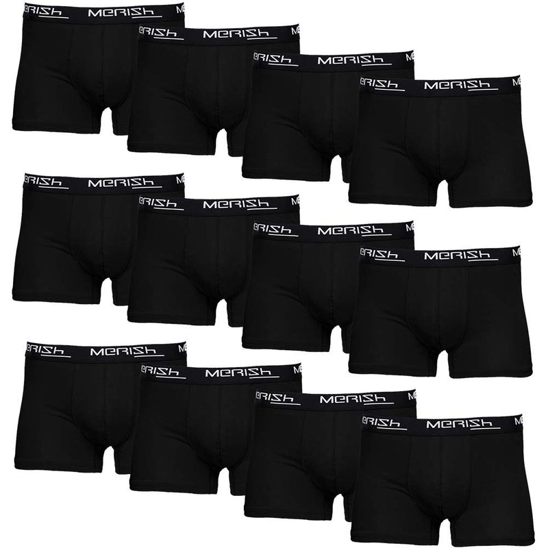 MERISH Boxershorts Herren 6-er /10-er / 15-er Pack S-5XL Unterwäsche Unterhosen Männer Men Retroshorts New