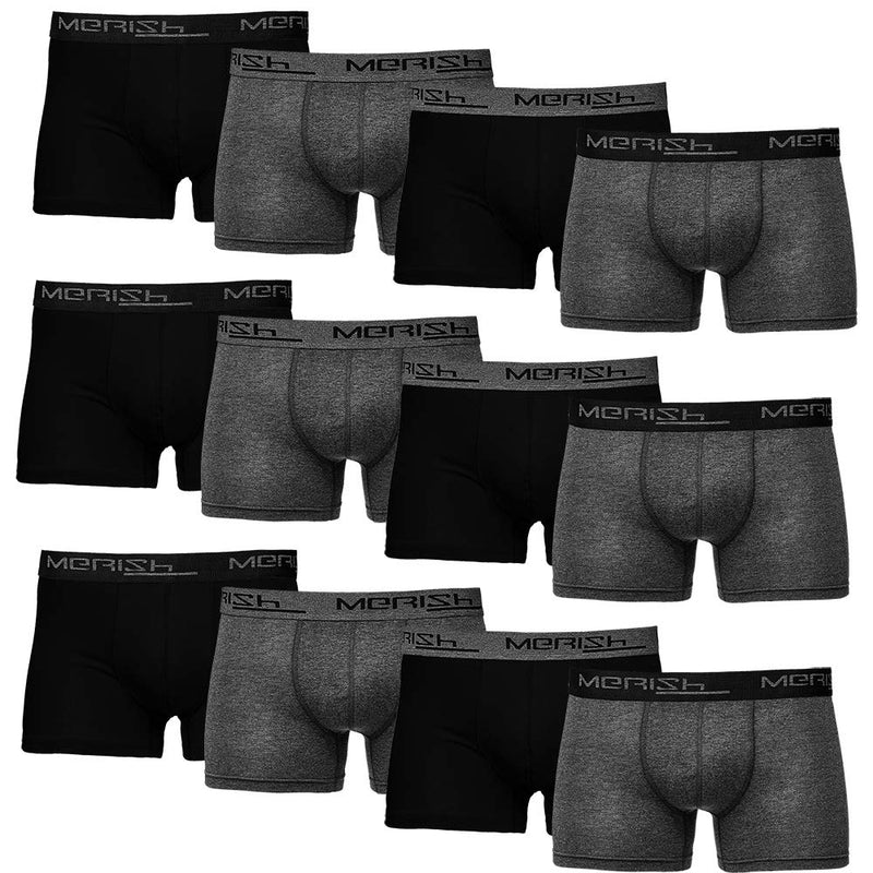 MERISH Boxershorts Herren 6-er /10-er / 15-er Pack S-5XL Unterwäsche Unterhosen Männer Men Retroshorts New