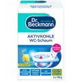 Dr. Beckmann Aktivkohle Wc-Schaum, Selbstaktivierender Schaum 3x 100 g