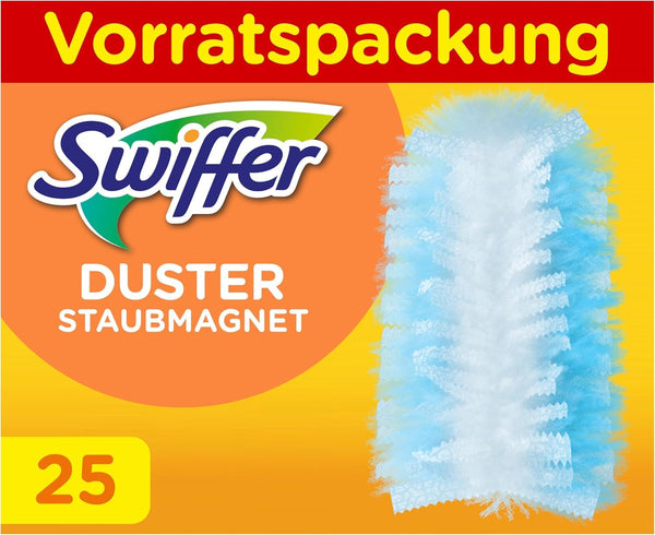 Swiffer Staubmagnet Nachfüllpack 5x5 Tücher, Nimmt 3x Mehr Staub & Haare Auf Und Schließt Diese Ein Im Vgl. Zu Herkömmlichen Staubwischmethoden