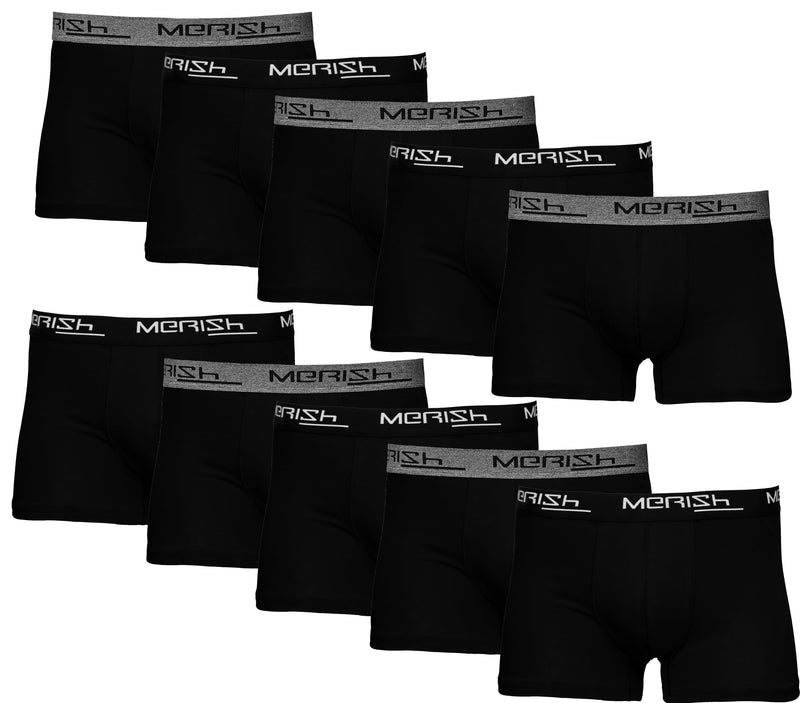 MERISH Boxershorts Herren 6-er /10-er / 15-er Pack S-5XL Unterwäsche Unterhosen Männer Men Retroshorts New