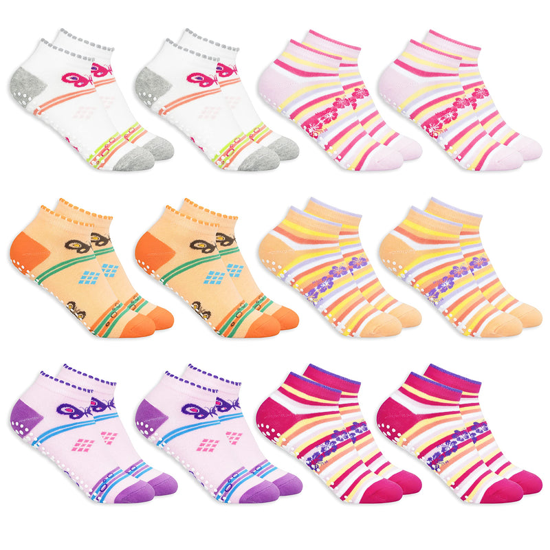 MC.TAM Jungen Mädchen Herren Damen Kinder Unisex Bunte Socken 12 Paar 90% Baumwolle