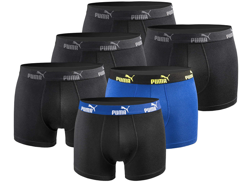 PUMA Boxershort 6er Pack Herren Basic Black Limited Edition