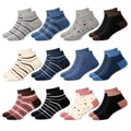 MC.TAM Jungen Mädchen Herren Damen Kinder Unisex Bunte Socken 12 Paar 90% Baumwolle