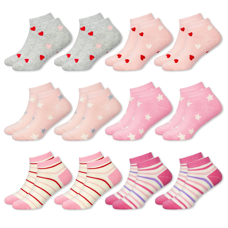 MC.TAM Jungen Mädchen Herren Damen Kinder Unisex Bunte Socken 12 Paar 90% Baumwolle