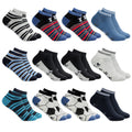 MC.TAM Jungen Mädchen Herren Damen Kinder Unisex Bunte Socken 12 Paar 90% Baumwolle