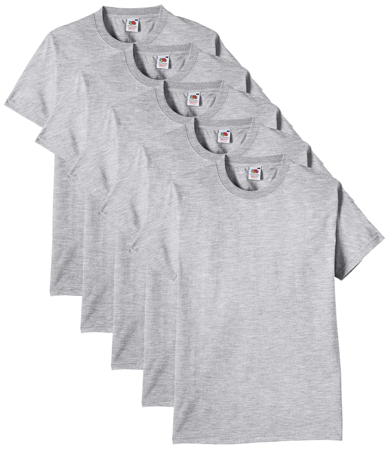 Fruit of the Loom Herren T-Shirt 5er-Pack Heavy Cotton M L XL XXL 3XL Diverse Farbsets