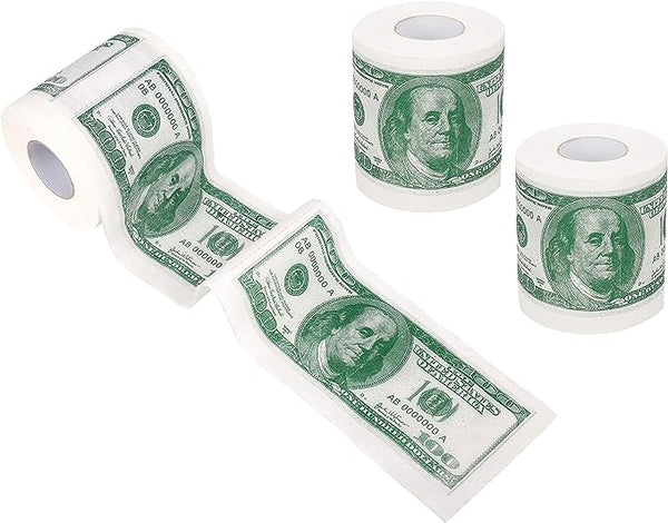 Dollar Toilettenpapier 100 Dollar Scheine Klopapier